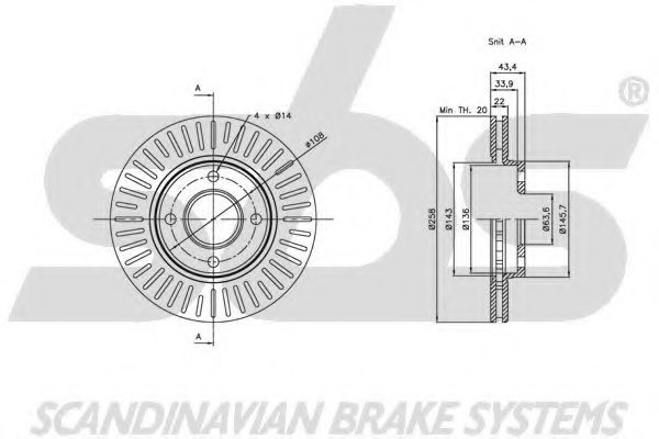 Disc frana 3