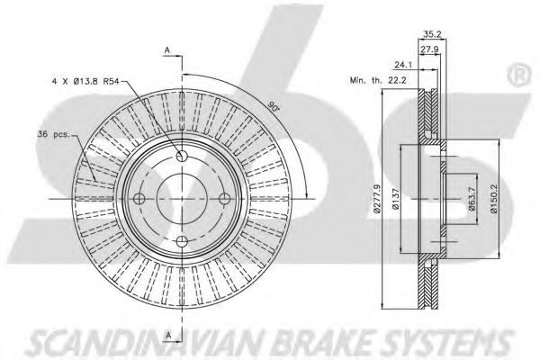 Disc frana 2