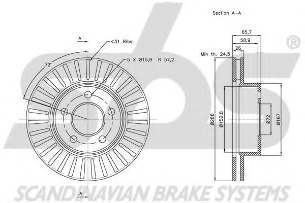 Disc frana 2