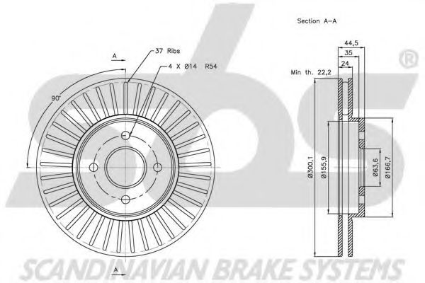 Disc frana 2