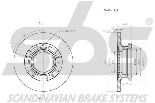 Disc frana 3