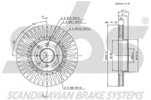 Disc frana 2
