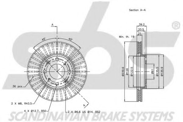 Disc frana 2