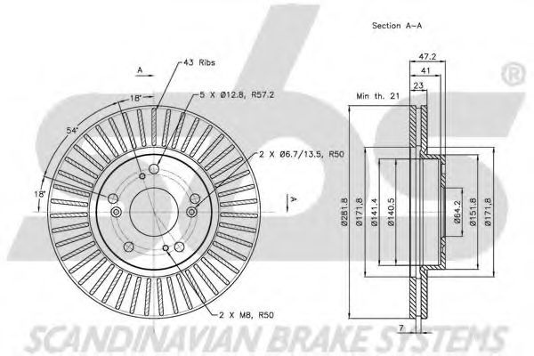 Disc frana 3