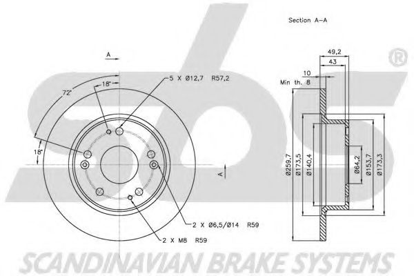Disc frana 3
