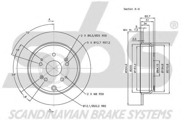 Disc frana 3