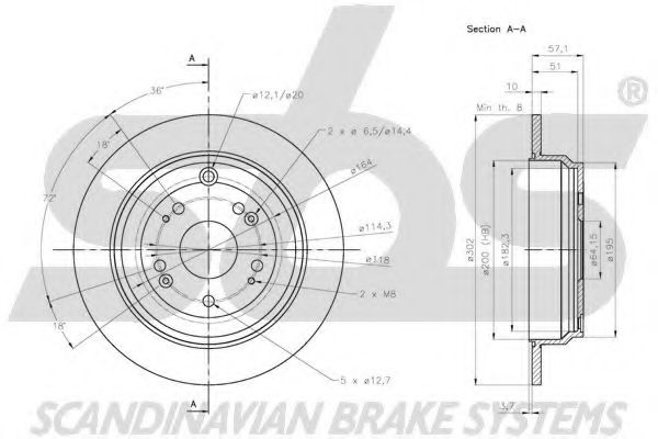 Disc frana 3