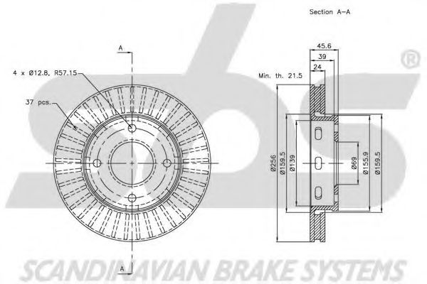 Disc frana 3