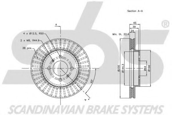 Disc frana 2