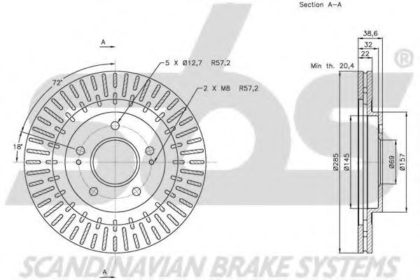 Disc frana 2