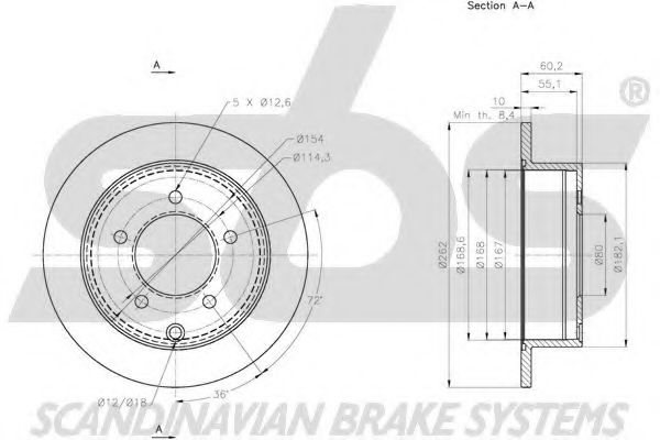 Disc frana 3