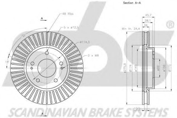 Disc frana 2