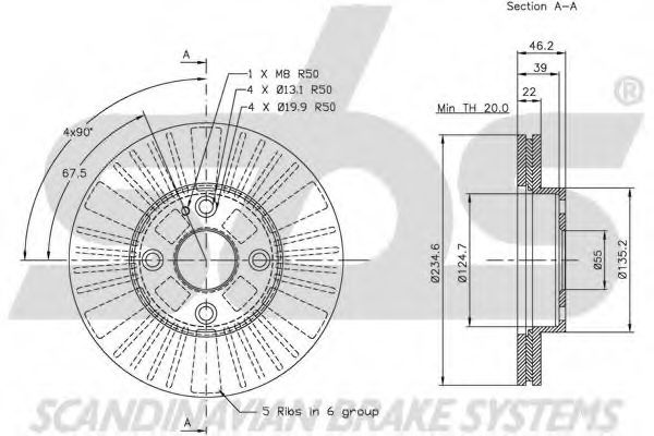 Disc frana 3