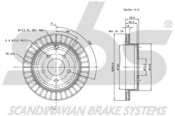 Disc frana 2