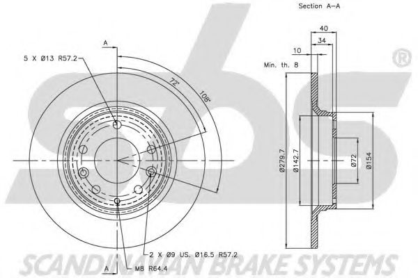 Disc frana 3