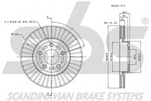 Disc frana 3