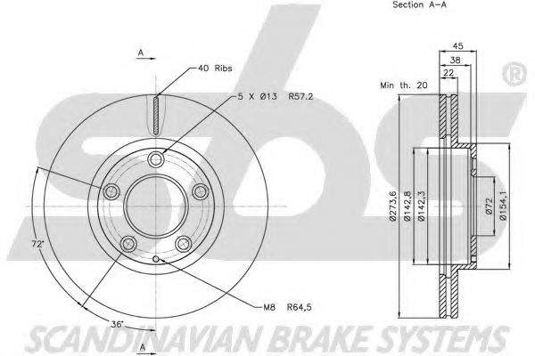 Disc frana 2