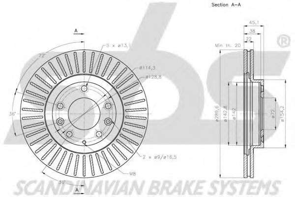 Disc frana 3