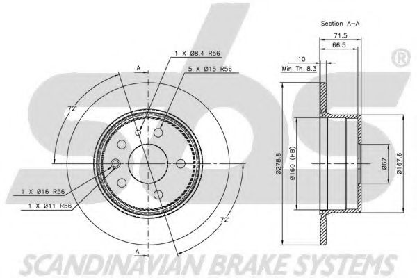 Disc frana 2