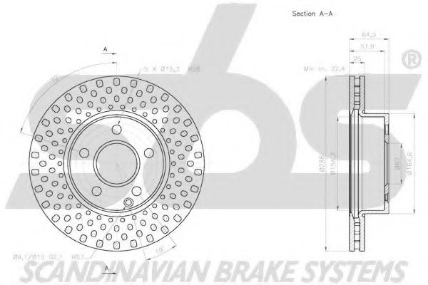 Disc frana 3