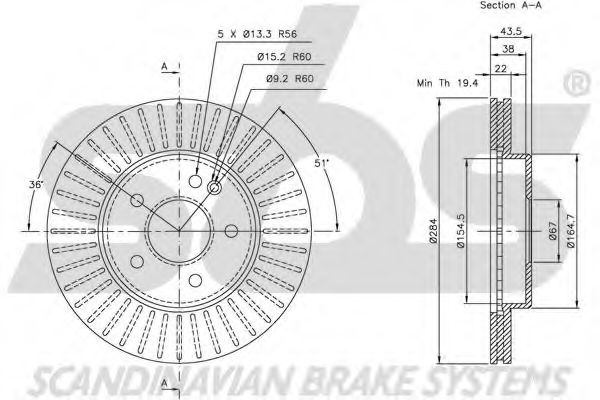 Disc frana 3