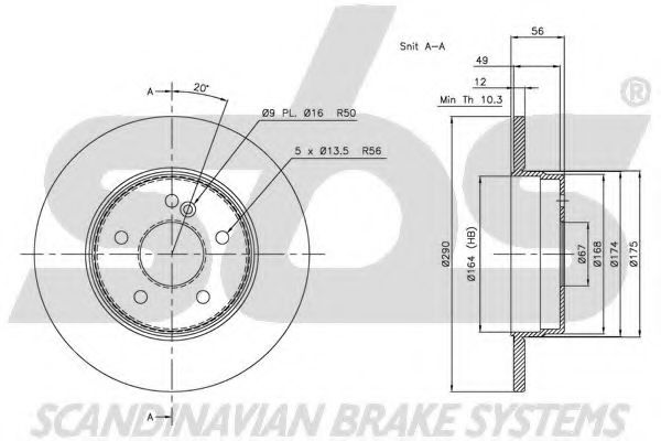 Disc frana 3