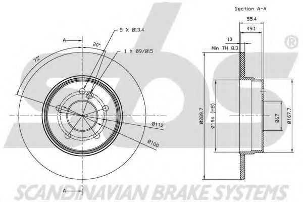 Disc frana 3
