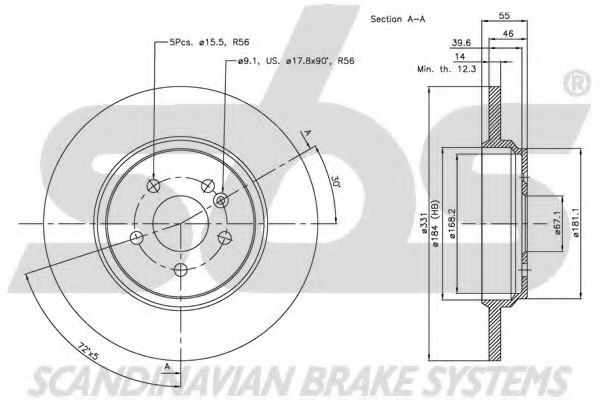 Disc frana 3