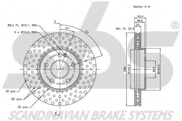 Disc frana 3