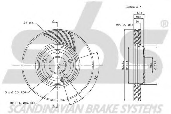 Disc frana 3