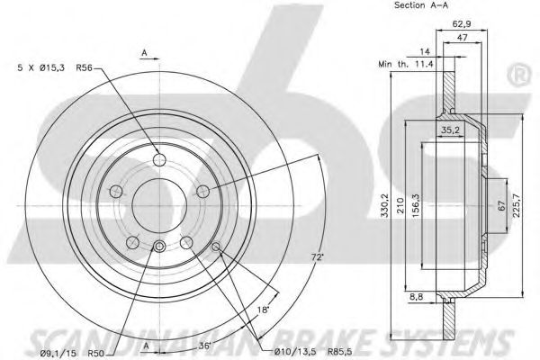 Disc frana 3