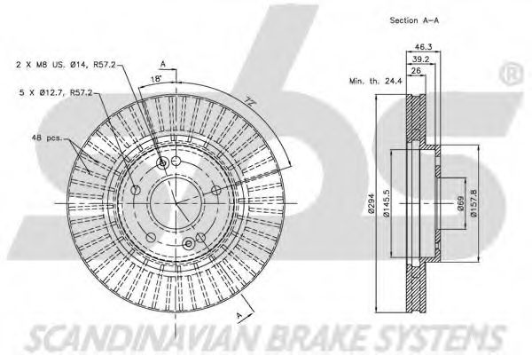 Disc frana 2