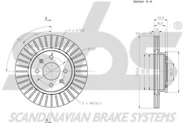 Disc frana 3