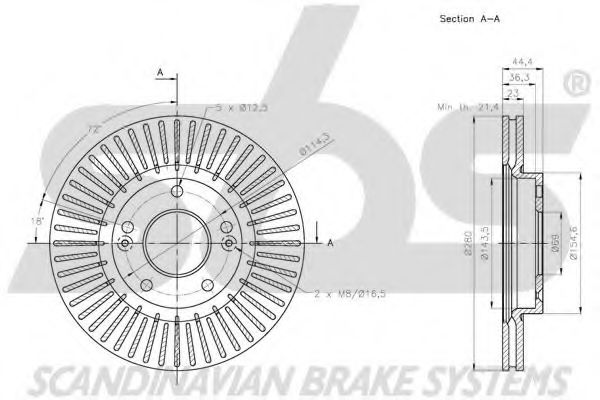 Disc frana 3