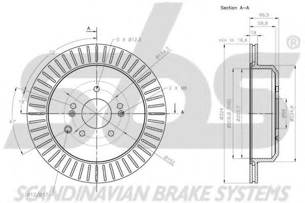 Disc frana 3
