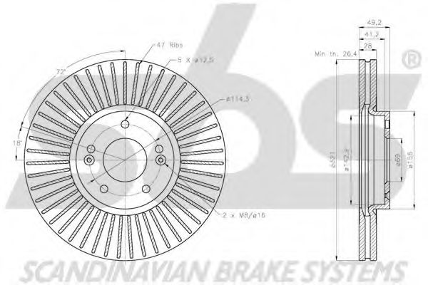 Disc frana 3