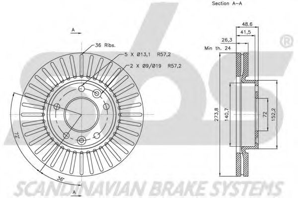 Disc frana 3