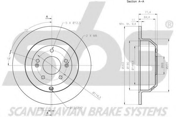 Disc frana 3