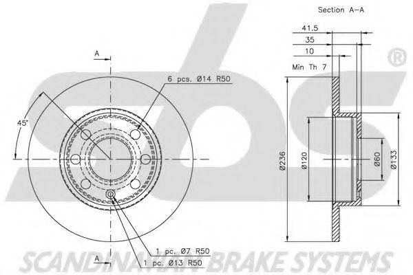 Disc frana 2