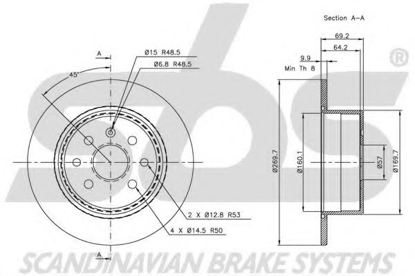 Disc frana 3