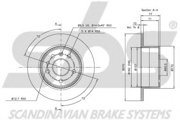 Disc frana 2