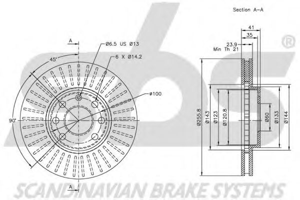 Disc frana 3