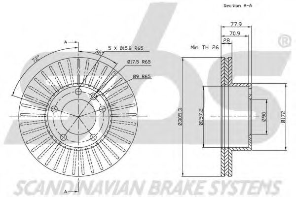 Disc frana 3