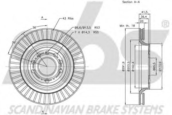 Disc frana 3