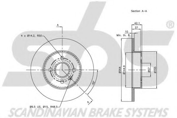 Disc frana 3