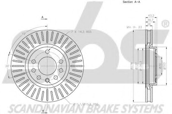 Disc frana 3