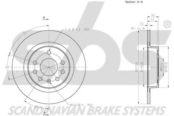 Disc frana 3