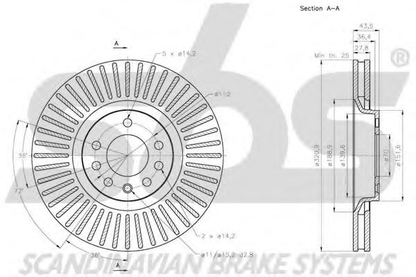 Disc frana 3