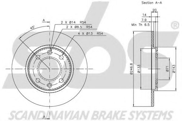Disc frana 2