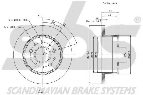 Disc frana 3